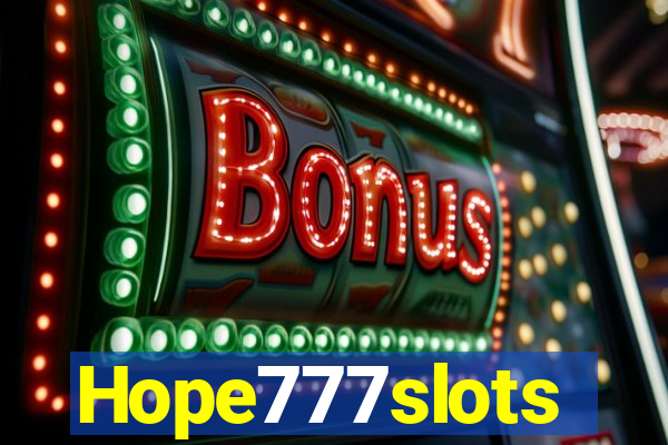 Hope777slots