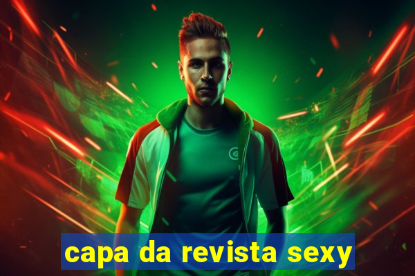 capa da revista sexy