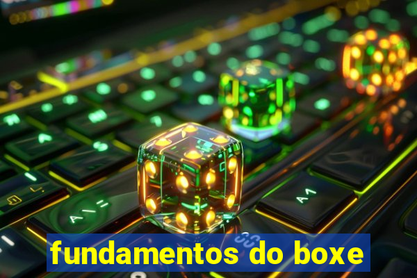 fundamentos do boxe