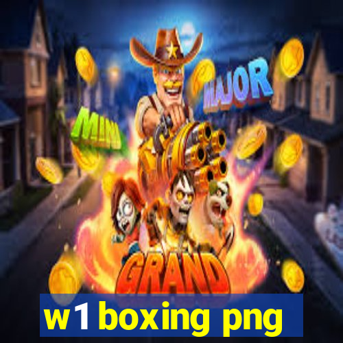 w1 boxing png