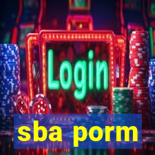 sba porm