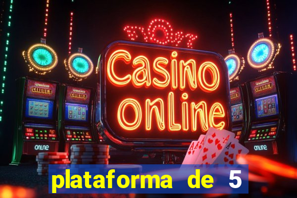 plataforma de 5 reais fortune tiger