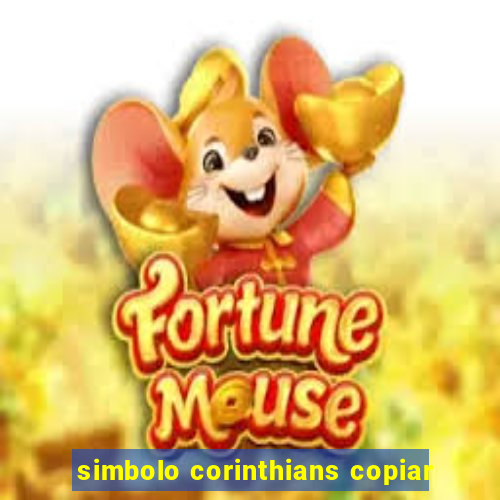 simbolo corinthians copiar