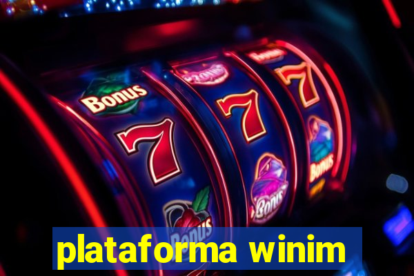 plataforma winim