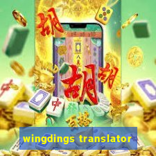 wingdings translator